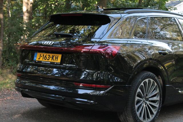 Audi e-tron e-tron 55 quattro advanced Pro Line Plus 95 kWh | Pano | Memory | Luchtvering | Klasse 3 alarm