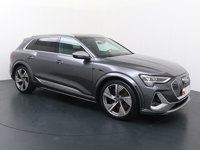 Audi e-tron S quattro 95 kWh | 503 PK | SoH 100% | Trekhaak | S Line | half lederen bekleding | Lichtmetalen velgen 20"|