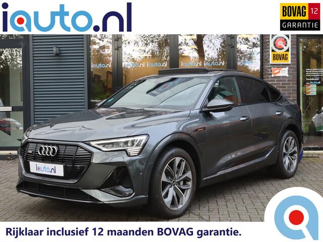 Audi e-tron Sportback 55 quattro S-Line Optiek 95 kWh Pano/Matrix LED/Camera/ACC/Elek. stoelen+mem/20"