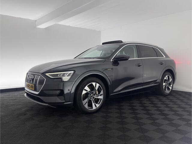 Audi e-tron 55 quattro Business edition Plus 95 kWh [ 3-Fase ] (INCL-BTW) *PANO | LUXURY-LEATHER | ADAPTIVE-CRUISE | FULL-LED | DIGI-COCKPIT | KEYLESS | MEMORY-PACK | CAMERA | NAVI-FULLMAP | SHIFT-PADDLES | DAB+ | COMFORT-SEATS | 20''ALU*