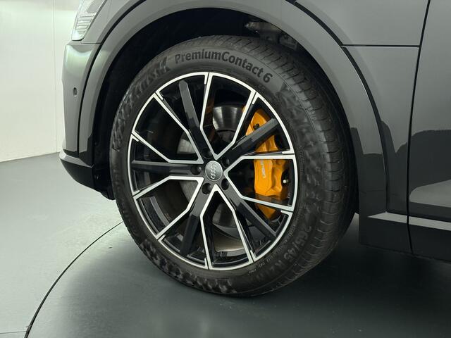 Audi e-tron 55 Quattro Advanced 95kWh SOH 92% Trekhaak Leder+Memory Apple Carplay Android Auto Navi Ecc Stoelverwarming Cruise Control Pdc Lmv 21" Elek.Stoelen Elek.Achterklep Led Contourstoelen Comfortsleutel Keyless Origineel Nederlandse Auto Nieuwprijs ¤97.748,-
