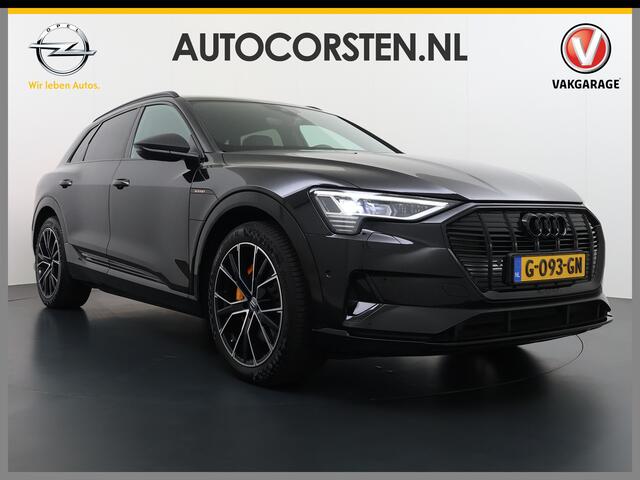 Audi e-tron 55 Quattro Advanced 95kWh SOH 92% Trekhaak Leder+Memory Apple Carplay Android Auto Navi Ecc Stoelverwarming Cruise Control Pdc Lmv 21" Elek.Stoelen Elek.Achterklep Led Contourstoelen Comfortsleutel Keyless Origineel Nederlandse Auto Nieuwprijs ¤97.748,-