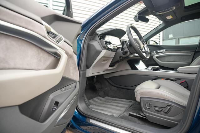 Audi e-tron e-tron 55 quattro advanced Pro Line Plus 95 kWh File Assist Rijstrooksensor Climate Control Navi Stoelverw. 360 camera 21"L.M.