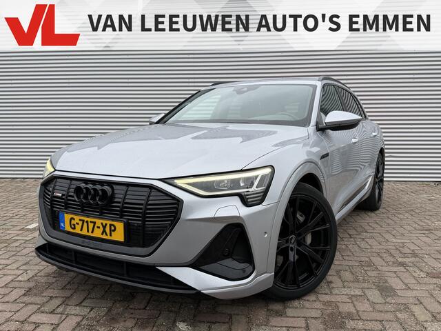 Audi e-tron 50 quattro Launch edition Black 71 kWh | Cruise control adaptief | S Line exterieur | Voorstoelen verwarmd