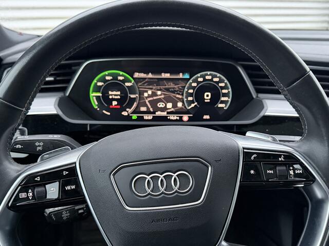 Audi e-tron 50 quattro Launch edition Black 71 kWh | Cruise control adaptief | S Line exterieur | Voorstoelen verwarmd