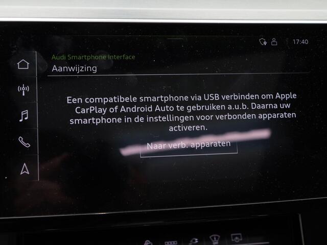 Audi e-tron 55 quattro S-Line 95 kWh 408 Pk | Panoramadak | Adaptive Cruise | Keyless | Camera | Stoelverwarming | Carplay | Navigatie | Head Up | 22 inch | 87.298 Km!!