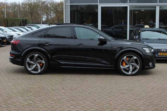 Audi e-tron Sportback S quattro 95 kWh / Panoramadak / Camera / RS Seats / 21'' / B&O / Intr.voorverwarming / Luchtvering / Matrix LED / CarPlay / Stoelverwarming / DAB / ACC