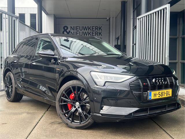 Audi e-tron e-tron 50 quattro Launch edition plus 71 kWh | SCHUIF/KANTELDAK | LEDER | LMV 22" | CARPLAY | ELKTR. MEMORY STOELEN | NAVI | STOELVERWARMING | ADAPTIVE CRUISE CONTROL | PDC V+A | CLIMATE CONTROL | KEYLESS | LED | BLUETOOTH