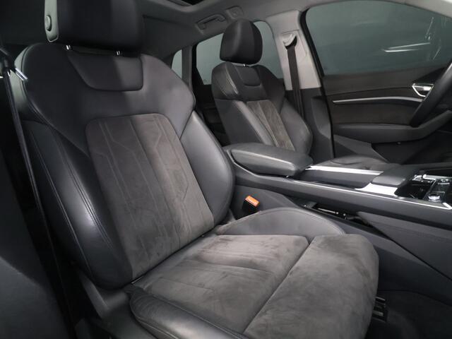 Audi e-tron 55 quattro Business edition Plus 95 kWh [TREKHAAK AFNEEMBAAR, LUCHTVERING, SCHUIFKANTELDAK, MEMORY SEATS, APPLE CARPLAY, ANDROID, SPORTSTOELEN, ADAPTIVE CRUISE, PDC V+A, STOELVERWARMING, NIEUWSTAAT]