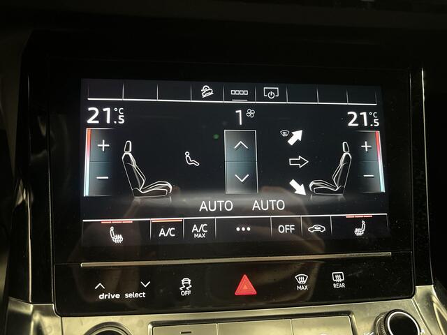 Audi e-tron Sportback 55 408pk Quattro Business edition 95 kWh · Luchtvering · Camera · Keyless · Elek. Voorstoelen · Leder Interieur · Elek. Achterklep · 22'' Inch ·