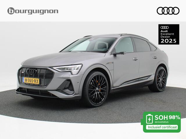 Audi e-tron Sportback 55 quattro 408 Pk 95 kWh | Virtual Mirrors | Nachtzicht | Panoramadak | Luchtvering | Head-Up | 360° Camera | Stoelverwarming | 22 Inch | 85.792 Km