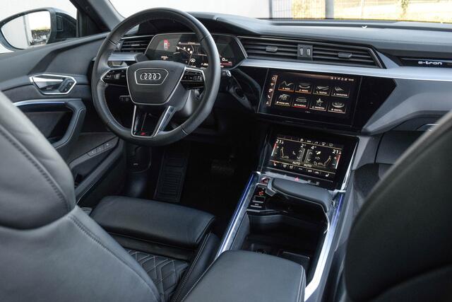 Audi e-tron S Quattro / 2x S-line/ Luchtvering/ Standkachel/ Head-Up Display/ Trekhaak/ 371kW (505PK)
