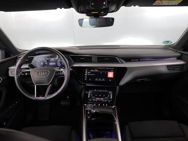 Audi e-tron 55 quattro S edition 95 kWh 408pk | Navigatie | Elektrisch verstelbare voorstoelen | Luchtvering | Parkeercamera | Matrix koplampen