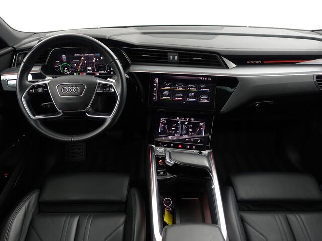 Audi e-tron e-tron 55 quattro SOH 95 Procent advanced Pro Line Plus 95 kWh- Panoramadak, Luchtvering, Sfeerverlichting, Head Up, 360 Camera, Carplay