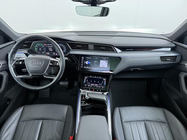 Audi e-tron 50 Quattro 71kWh SOH 90% Leder Camera Panoramadak Adap.Cruise Apple Carplay Android Auto Business Edition Plus Elek.Stoelen Memory Elek.Achterklep Stoelverwarming Led Lmv 21" Optiek-pakket zwart Origineel Nederlandse Auto