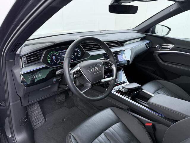 Audi e-tron 50 Quattro 71kWh SOH 90% Leder Camera Panoramadak Adap.Cruise Apple Carplay Android Auto Business Edition Plus Elek.Stoelen Memory Elek.Achterklep Stoelverwarming Led Lmv 21" Optiek-pakket zwart Origineel Nederlandse Auto