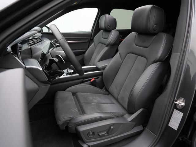 Audi e-tron 55 quattro S-Line 95 kWh 408 pk | SOH 100% | Panoramadak | Trekhaak | Geheugenstoel | 360 camera | Bang & Olufsen | Head-up display | Matrix LED