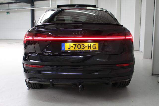 Audi e-tron Sportback 55 quattro 408 PK S-Line 95 kWh Panoramadak | Trekhaak | Leder | El. stoelverstelling | B&O Audio | 92% SoH