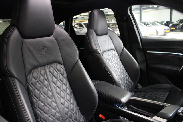 Audi e-tron Sportback 55 quattro 408 PK S-Line 95 kWh Panoramadak | Trekhaak | Leder | El. stoelverstelling | B&O Audio | 92% SoH