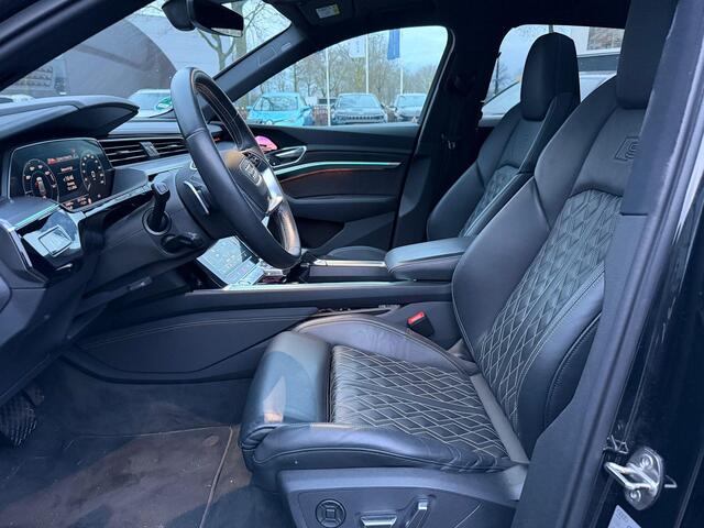 Audi e-tron e-tron 55 quattro advanced 95 kWh S LINE | CRUISE CONTROL ADAPTIVE | LEDEREN+ ELECTR. STOELEN+ GEHEUGEN | B&O AUDIO | PANORAMADAK | TREKHAAK