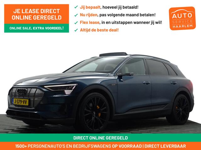 Audi e-tron e-tron 55 quattro advanced Pro Line Plus 95 kWh- Night Vision, Bang Olufsen, Trekhaak, Head Up, Camera Spiegels, Full Memory