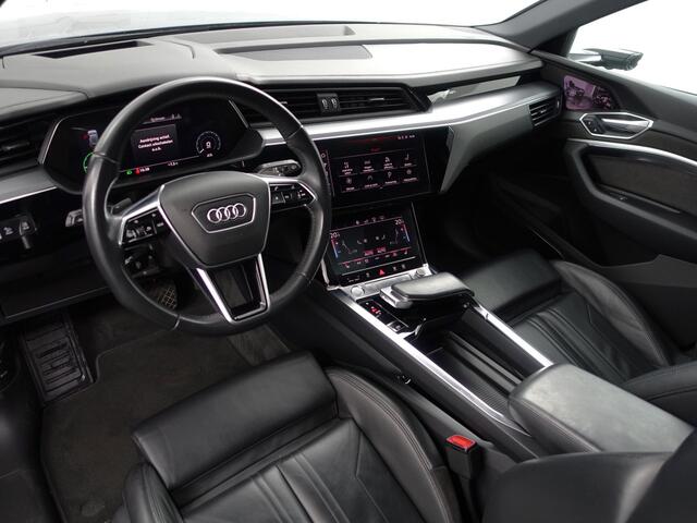 Audi e-tron e-tron 55 quattro advanced Pro Line Plus 95 kWh- Night Vision, Bang Olufsen, Trekhaak, Head Up, Camera Spiegels, Full Memory
