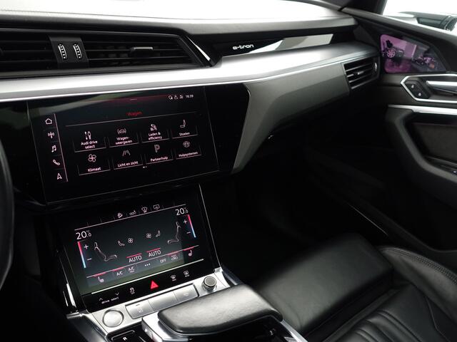 Audi e-tron e-tron 55 quattro advanced Pro Line Plus 95 kWh- Night Vision, Bang Olufsen, Trekhaak, Head Up, Camera Spiegels, Full Memory