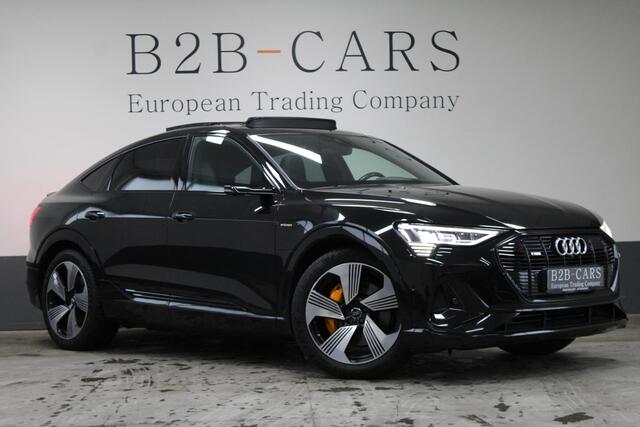 Audi e-tron Sportback 55 Quattro 95 kWh S-line - Panorama dak - Lederen bekleding