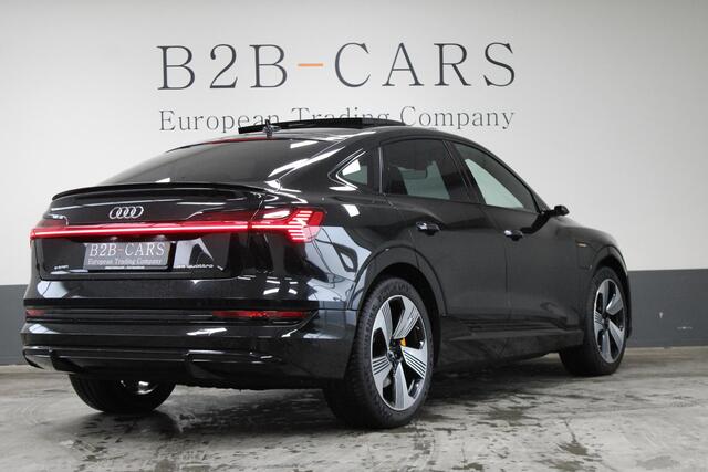 Audi e-tron Sportback 55 Quattro 95 kWh S-line - Panorama dak - Lederen bekleding