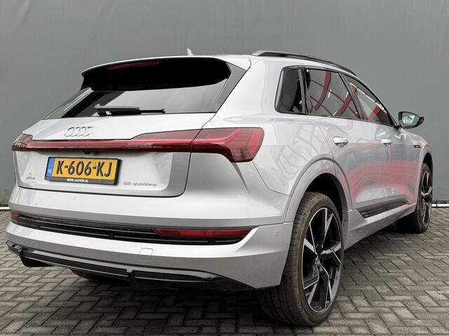 Audi e-tron BWJ 2020 55 quattro 408 PK S edition 95 kWh FULL LED | PANO | CAMERA | HALF LEDER | ADAPTIVE CRUISE | ELEKTRI. STOELEN | STOELVERW. | ELEKTRI. ACHTERKLEP | CARPLAY + ANDROID | NAVI | CLIMA | LMV | PDC