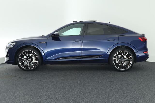 Audi e-tron Sportback 55 quattro 408pk S edition 95 kWh SOH 96% Trekhaak Camera Luchtvering Panoramadak Virtual Cockpit Memory Navigatie