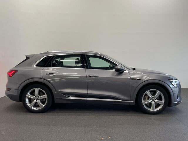 Audi e-tron 50 quattro Business edition Plus 71 kWh | Panoramadak | Navigatie | Parkeersensoren | Adaptive Cruise Control | Memory stoelen | Stoelverwarming | Full Led | Climate Control | Virtual Cockpit | Lichtmetalen velgen
