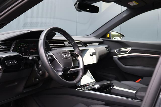 Audi e-tron 55 quattro Business edition Plus 95 kWh | 95% SOH! | Top View 360 Camera | Leer | Panoramadak | Luchtvering | Matrix LED | Adaptieve Cruise Control |