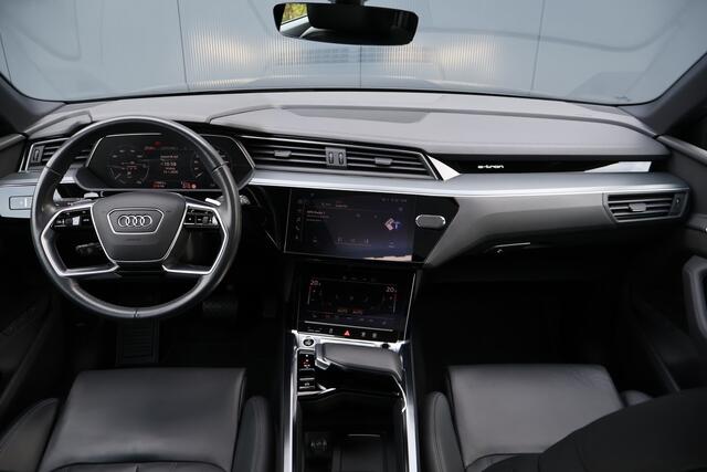 Audi e-tron 55 quattro Business edition Plus 95 kWh | 95% SOH! | Top View 360 Camera | Leer | Panoramadak | Luchtvering | Matrix LED | Adaptieve Cruise Control |
