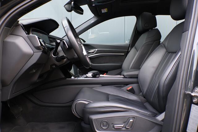 Audi e-tron 55 quattro Business edition Plus 95 kWh | 95% SOH! | Top View 360 Camera | Leer | Panoramadak | Luchtvering | Matrix LED | Adaptieve Cruise Control |