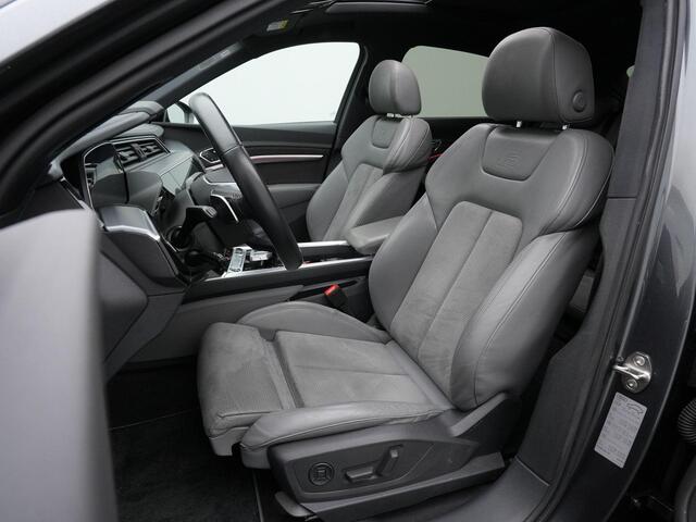 Audi e-tron Sportback 55 408 pk quattro S edition 95 kWh / S-Line | Panoramadak | Bang & Olufsen | Achteruitrijcamera | Leder/alcantara | Stoelverwarming
