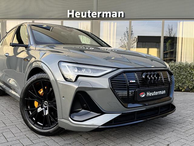 Audi e-tron Sportback 55 Quattro S Line Black Edition/ B&O/ Sfeer