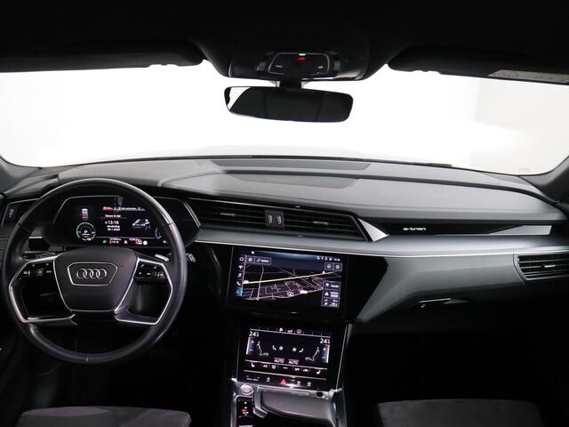 Audi e-tron e-tron 55 quattro advanced Pro Line S 95 kWh | SoH 91,4% | Luchtvering | Camera | Adaptief Cruise Control!