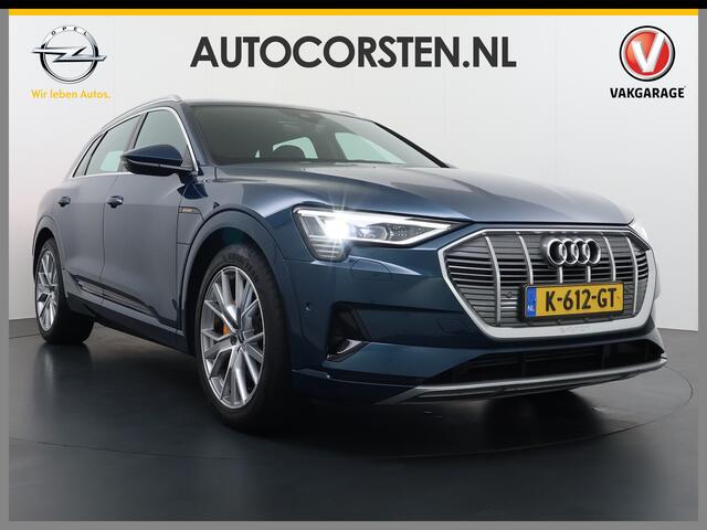 Audi e-tron 55 Quattro 95kWh Camera Panoramadak Adap.Cruise Trekhaak Navi Ecc Leder Business Edition Plus SOH 91% Elek.Stoelen+Verwarmd Keyless Rijstrooksensor AWD 4WD Elek.Achterklep 1e Eigenaar Origineel Nederlandse Auto Dealeronderhouden