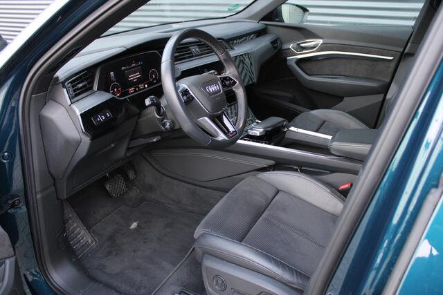 Audi e-tron 55 Quattro 1X S-Line 95 kWh Luchtvering Adaptive-Cruise Leer/Alcantara Memory-Stoel