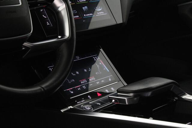 Audi e-tron 55 quattro advanced Pro Line Plus 95 kWh Leer/Memory/Trekhaak/Galaxis blauw/Adaptive Cruise Control