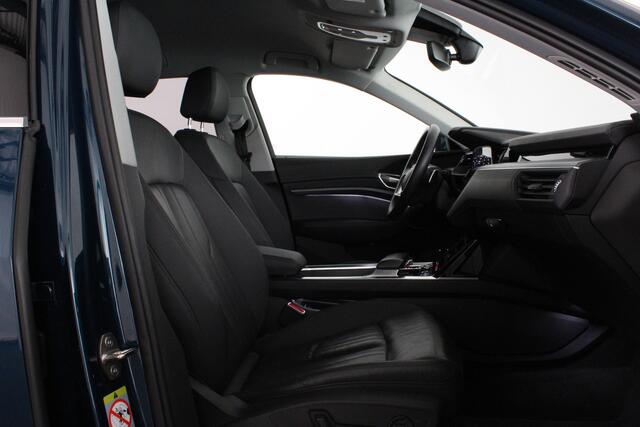 Audi e-tron 55 quattro advanced Pro Line Plus 95 kWh Leer/Memory/Trekhaak/Galaxis blauw/Adaptive Cruise Control
