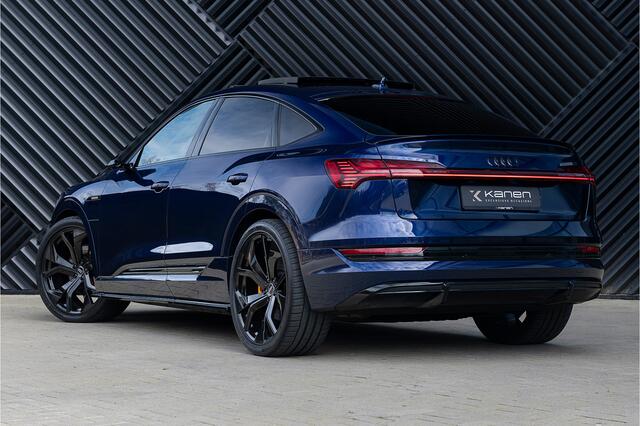 Audi e-tron Sportback 50 Quattro S-line Panodak S stoelen Luchtv. 360camera B&O