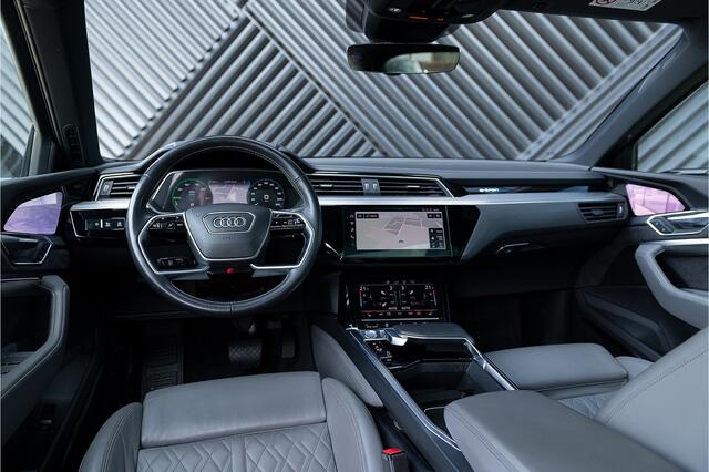 Audi e-tron Sportback 50 Quattro S-line Panodak S stoelen Luchtv. 360camera B&O