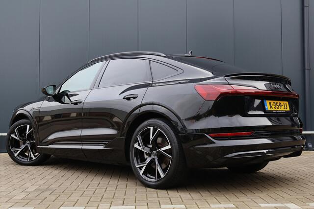 Audi e-tron Sportback 50 quattro S edition 71 kWh Panoramadak | 21 Inch | Luchtvering | Camera | Stoelverwarming | Elektr. achterklep | S-Line