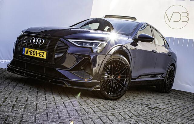 Audi e-tron Sportback 55 SOH 91,6% 22inch PANO 360GR AMBIANCE TREKHAAK Origineel NL