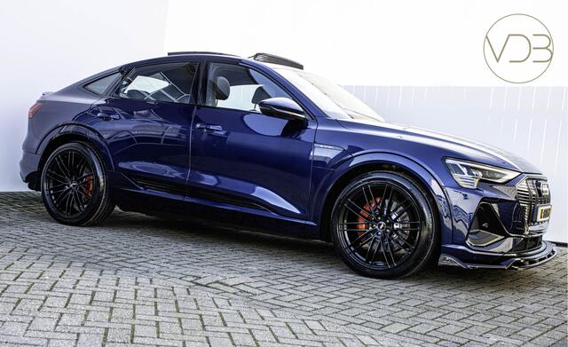 Audi e-tron Sportback 55 SOH 91,6% 22inch PANO 360GR AMBIANCE TREKHAAK Origineel NL