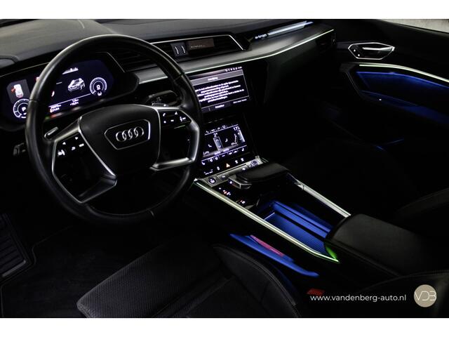 Audi e-tron Sportback 55 SOH 91,6% 22inch PANO 360GR AMBIANCE TREKHAAK Origineel NL