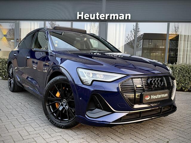 Audi e-tron Sportback 55 Quattro Black Ed/ Panodak/ RS Stoel/ 93% SOH