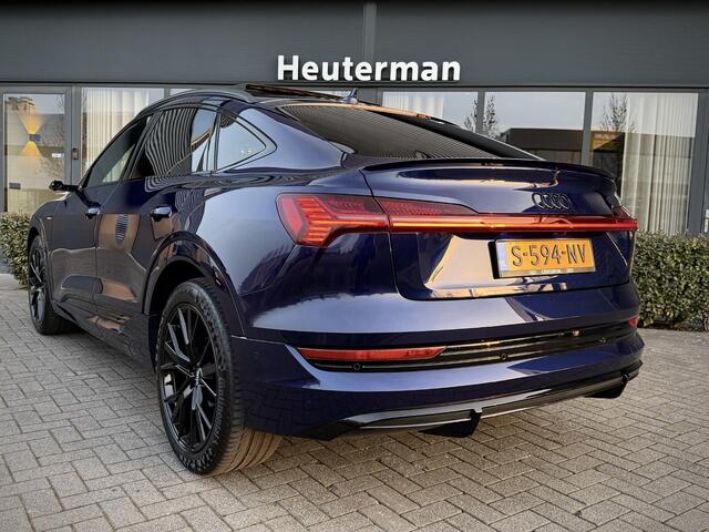 Audi e-tron Sportback 55 Quattro Black Ed/ Panodak/ RS Stoel/ 93% SOH